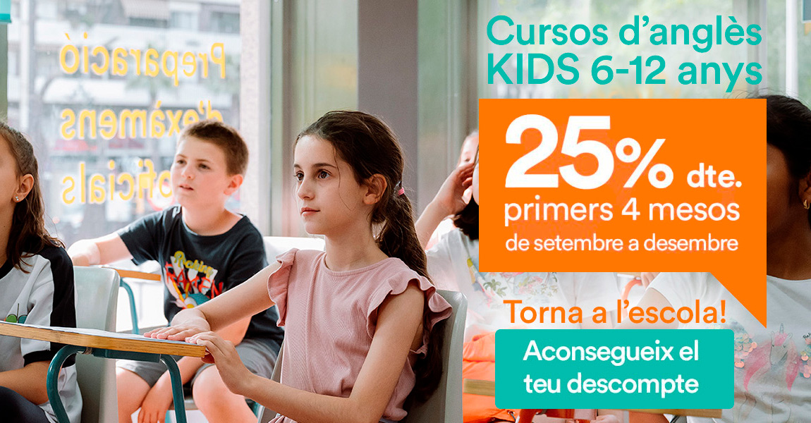 cursos angles per nens 2025-2026